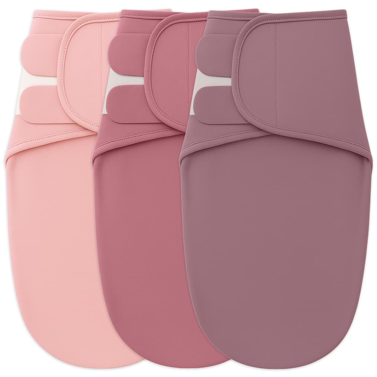 Little Seeds Swaddle Blanket 0-3 Months, 3-Pack Organic Cotton Baby Swaddles - Swaddles for Newborns Infant Boys & Girls, Soft & Snug Hip-Healthy Swaddling Blankets — view 11