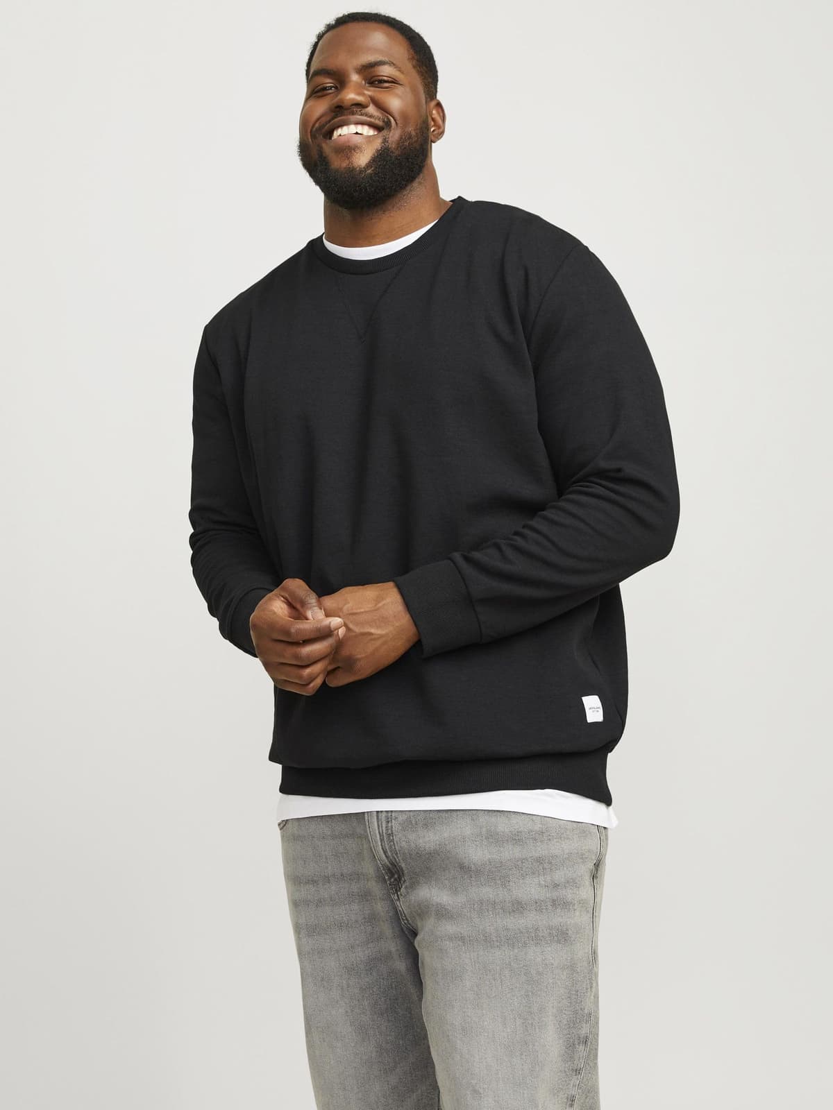 JACK & JONES Jjebasic Sweat Crew Neck Noos Sudadera para Hombre — view 2