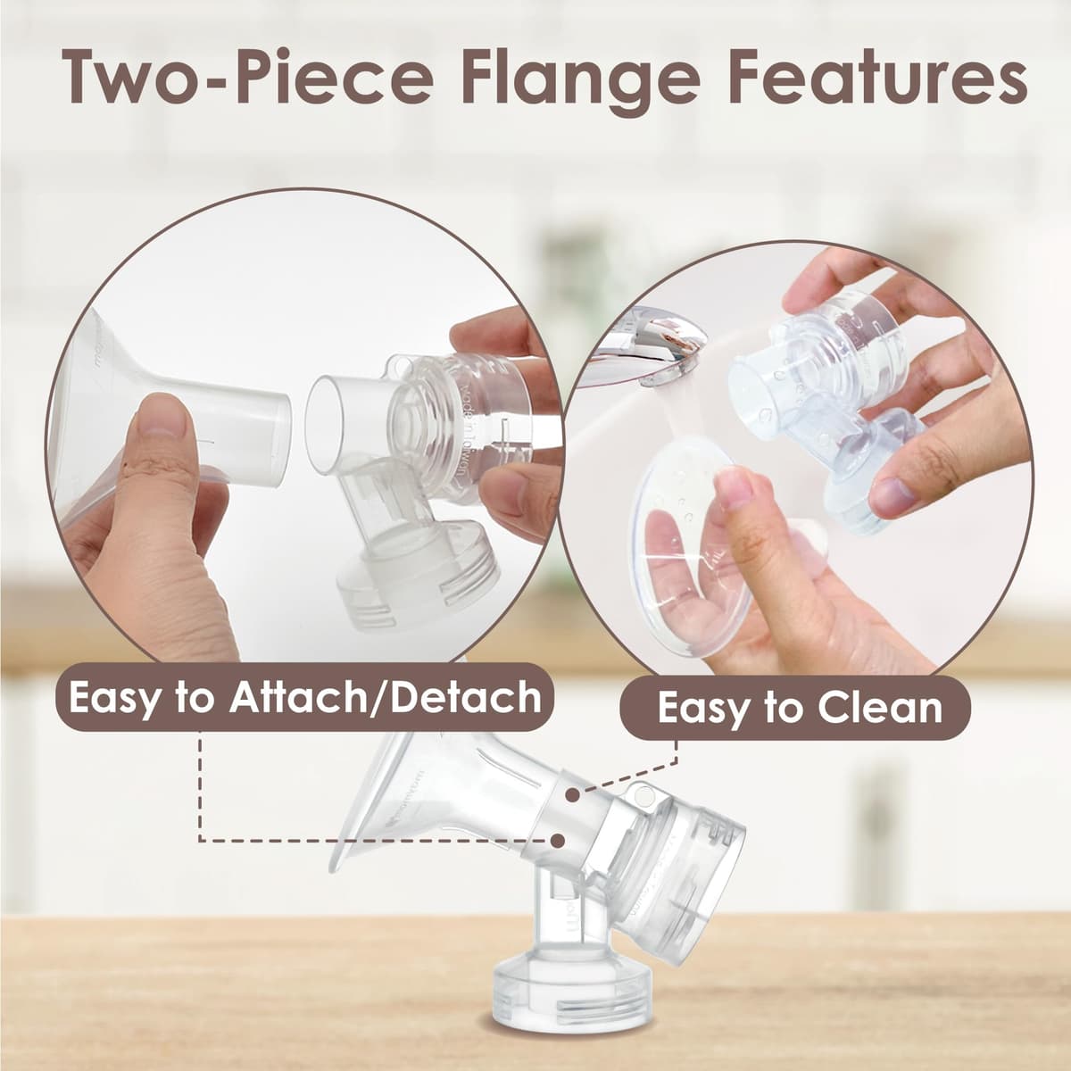 Maymom Myfit 13Mm Shields Compatible with Medela Breast Pump- Personalfit, Freestyle, Harmony, Maxi Connector; Connect to Widemouth/Narrow Connector, Personalfit/Freestyle Flex Connector; 2Pcs — view 8