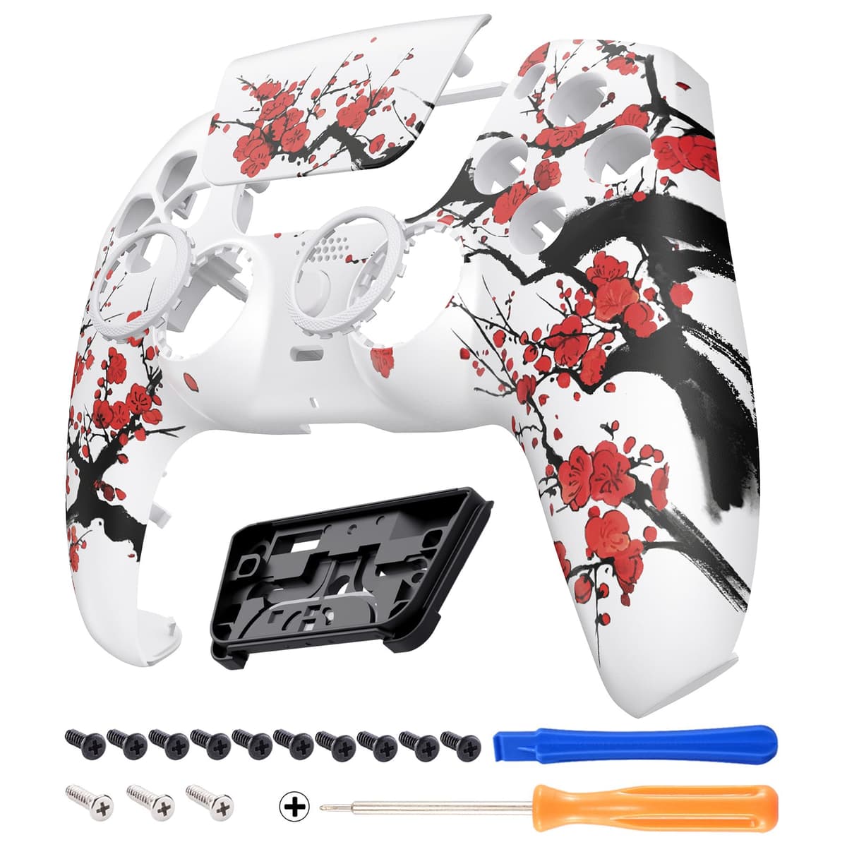eXtremeRate Luna Rediseñado Carcasa Frontal con Panel Táctil Compatible con ps5 BDM-010 BDM-020 BDM-030 BDM-040 Carcasa Delantera Placa Frontal Funda Portectora Compatible con ps5(Efectivo de $100) — view 27