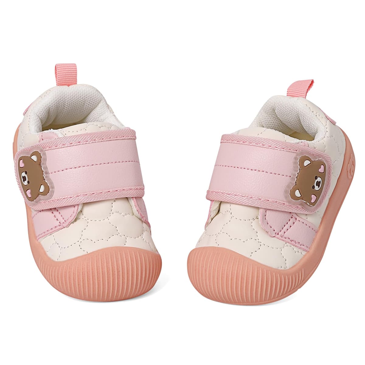 MASOCIO Baby Boy Girl First Walking Shoes Infant Toddler Trainers Rubber Anti-Slip Prewalker Shoes — view 9