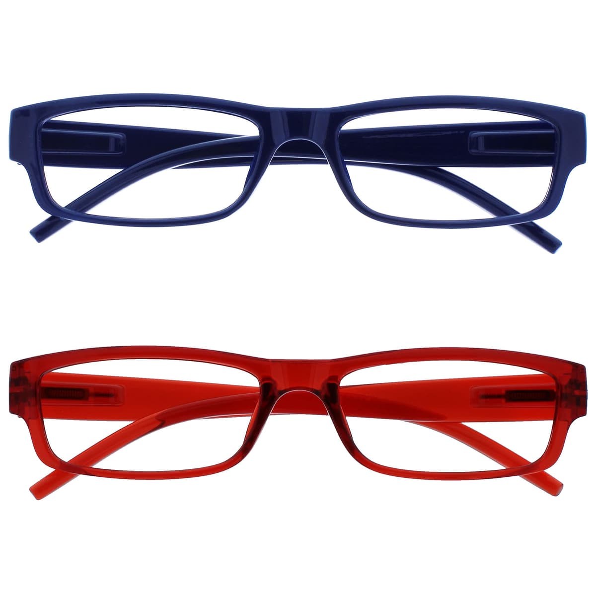 OPULIZE Ace Gafas De Lectura Negro Ligero Cómodo Lectores Valor Pack 2 Hombres Mujeres RR32-1 +1,50 — view 12