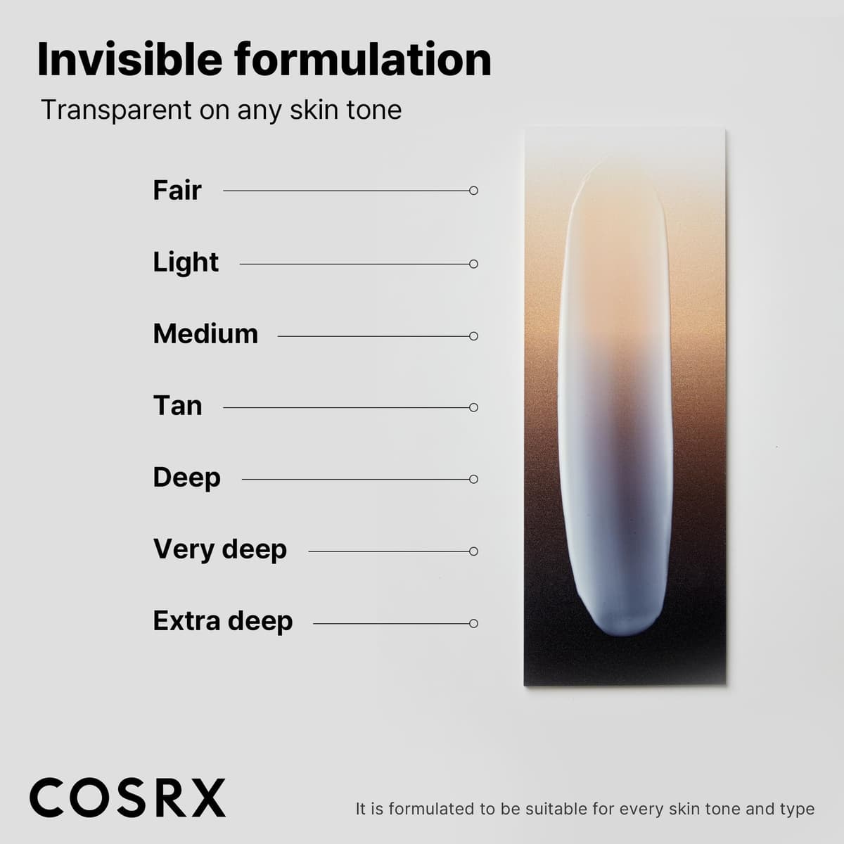 COSRX Ultra-Light Invisible Sunscreen SPF 50 Face Moisturiser, PA++++ Korean Sunscreen, Non Oily Sun Cream, UVA/UVB Protection, Daily Hydrating Sun Lotion, No White Cast 50ml — view 6