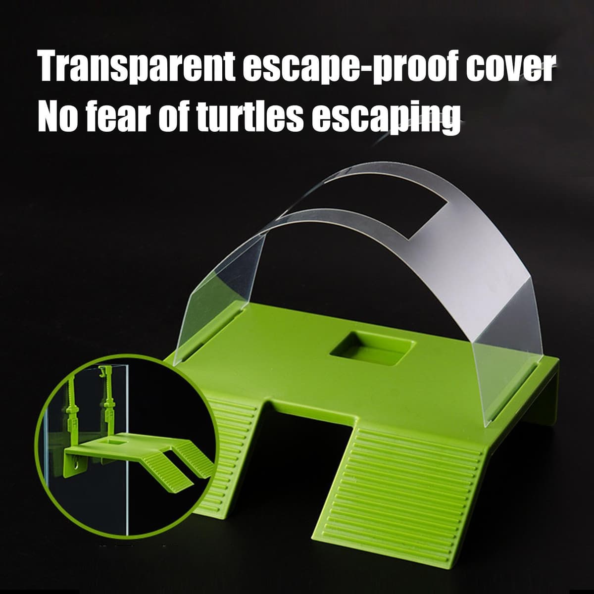 Plataforma de Tortugas - Escalera Doble Descanso Salamandra,Terraza Reposo Tortugas - para Cuidadores Criadores Amantes Animales Tiendas Hogar Oficina Terrario Recinto Sala — view 4
