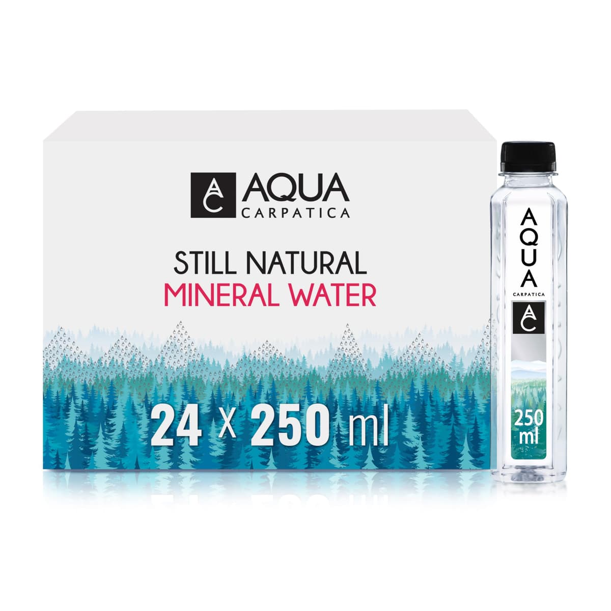 AQUA Carpatica Pure Natural Still Mineral Water, Virtually Nitrate Free, Low Sodium, Naturally Alkaline, Natural Electrolytes, Premium Multipack 100% Recyclable, 500 ml (Pack of 6) — view 20