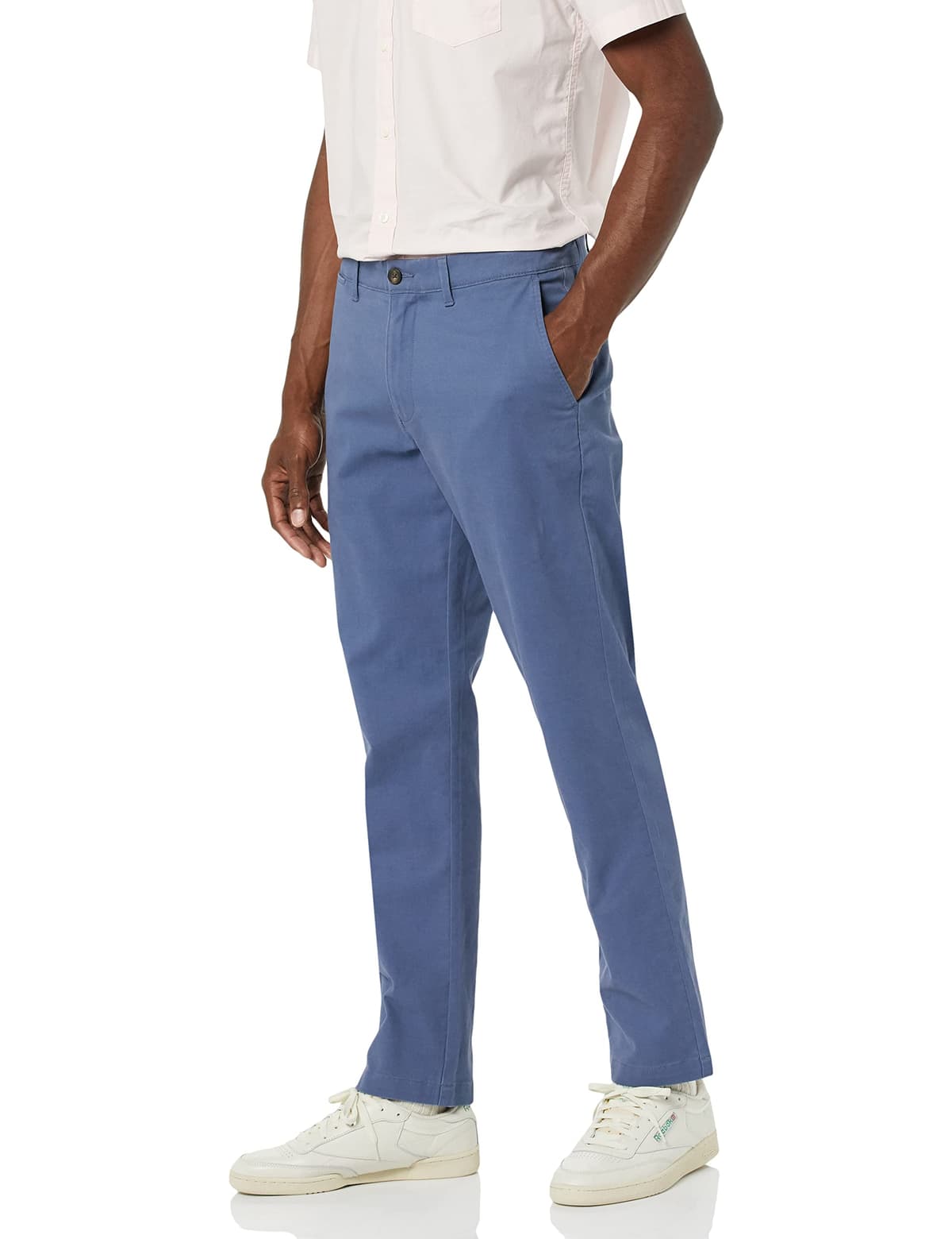 Amazon Essentials Pantalones Informales de Estilo Chino, Elásticos y de Corte Clásico Hombre — view 4