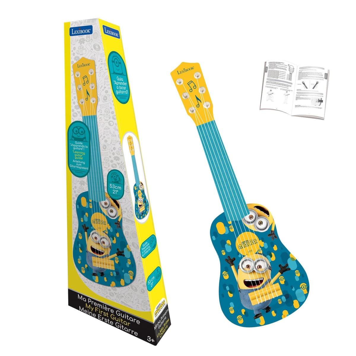 Lexibook, Gabby's Dollhouse, Mi Primera Guitarra para niños, 6 Cuerdas de Nylon, 53 cm, Guía incluida, Rosa, K200GDHLXB — view 15