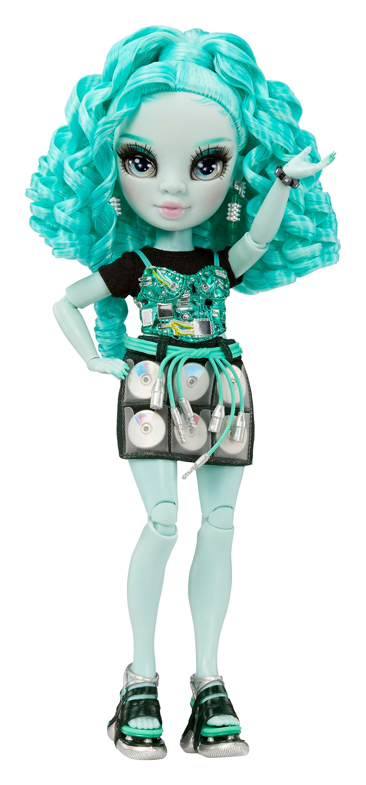 RAINBOW HIGH Shadow High Serie 3 - Berrie - Muñeca de Moda Verde - Traje de Moda y más de 10 Coloridos Accesorios de Juego - Ideal para niños de 4 a 12 años y coleccionistas — view 4