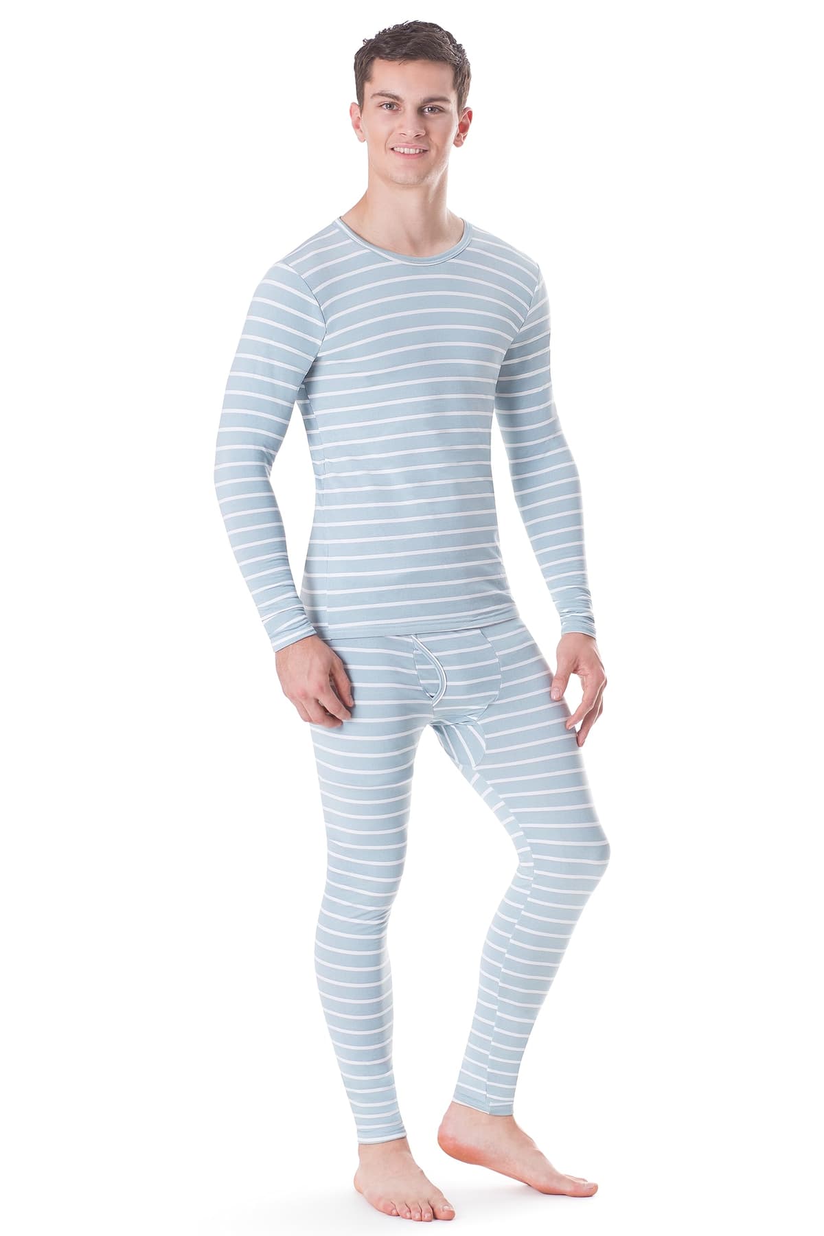 Rocky Thermal Underwear Men Long Johns Men Thermal Underwear Thermals Mens Base Layer Mens Thermals Top and Bottom Set — view 11
