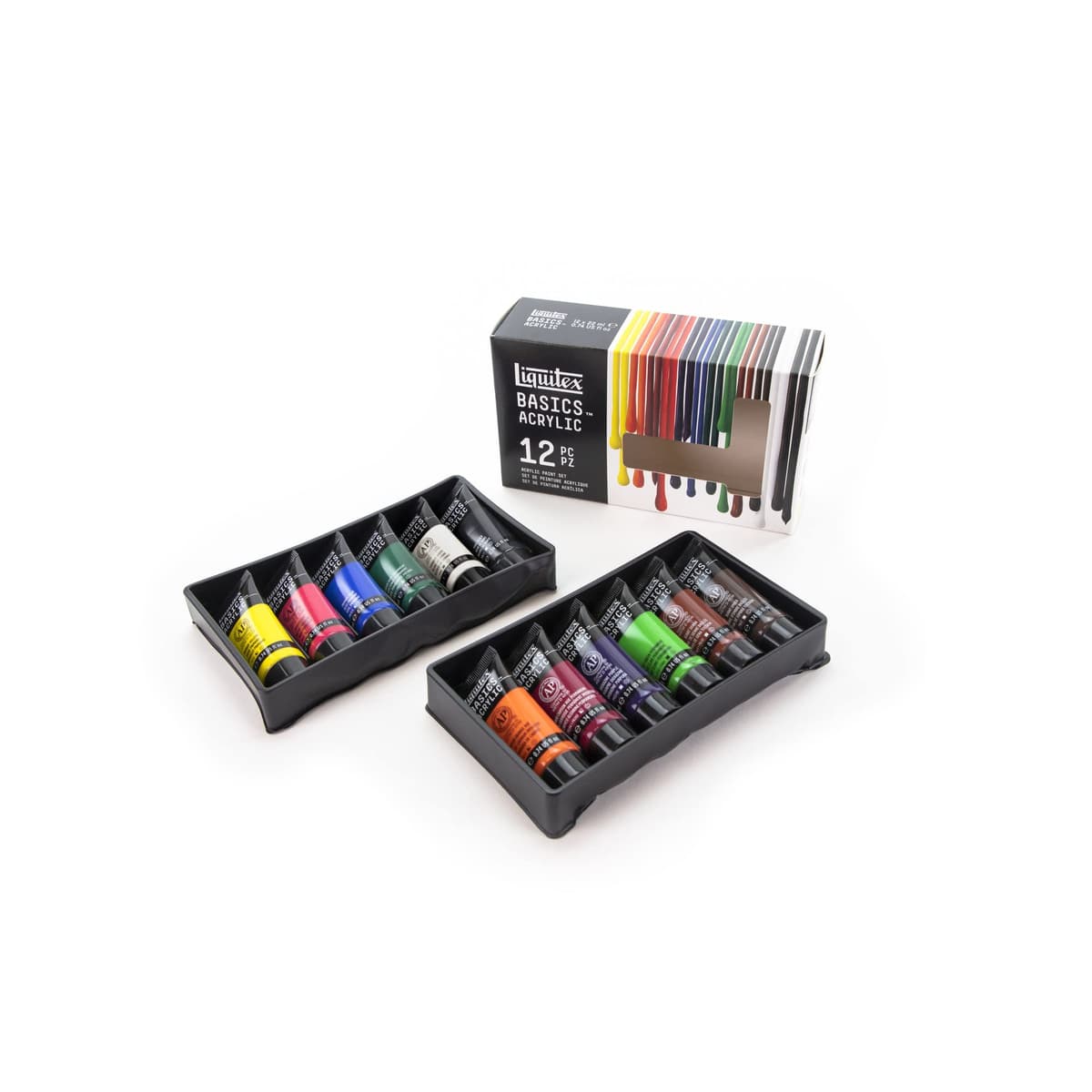 LIQUITEX Basics Acrylic Paint, Mars Black, 118 ml Tube — view 140
