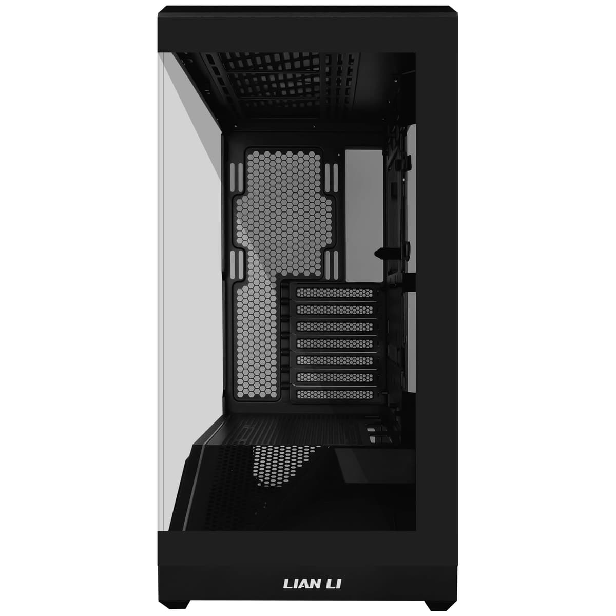 Lian Li V100 Mid Tower Case – Black, ATX Support, Mesh Front Panel, Tempered Glass, USB-C, Tool-Free Side Panel — view 5