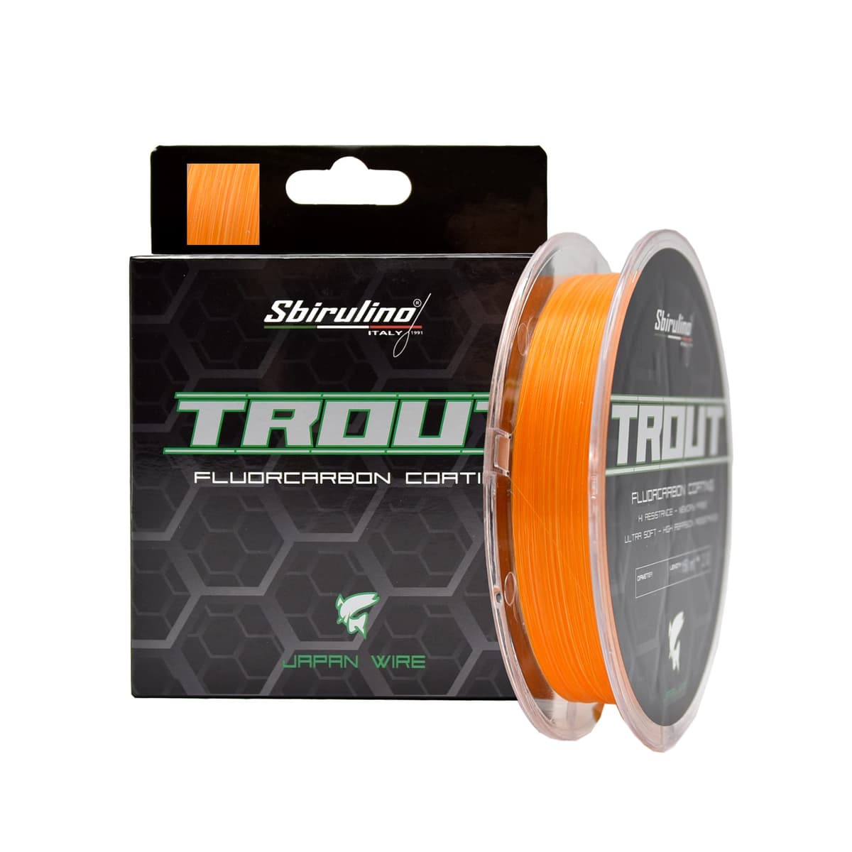 Sbirulino® Hilo de Pesca fluorocarbon Coating Trout MT 150-500-1000 Diámetro de 0,12 a 0,25. Concurso Especial de truchas. — view 8