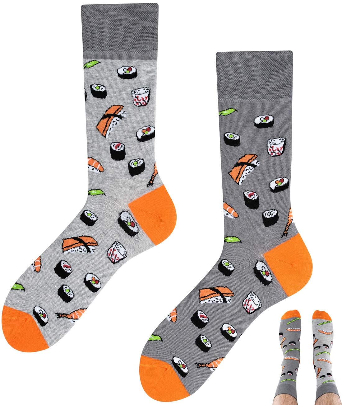 Todo Calcetines Divertidos Hombre y Mujer, Calcetines Fantasia con Motivo, de Colores — view 35
