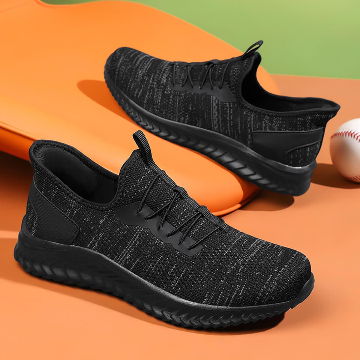 Zapatillas Casual para Hombre Slip On Calzados Deportivo Zapatos de Running Transpirable Ligero Zapatillas de Caminar — view 2