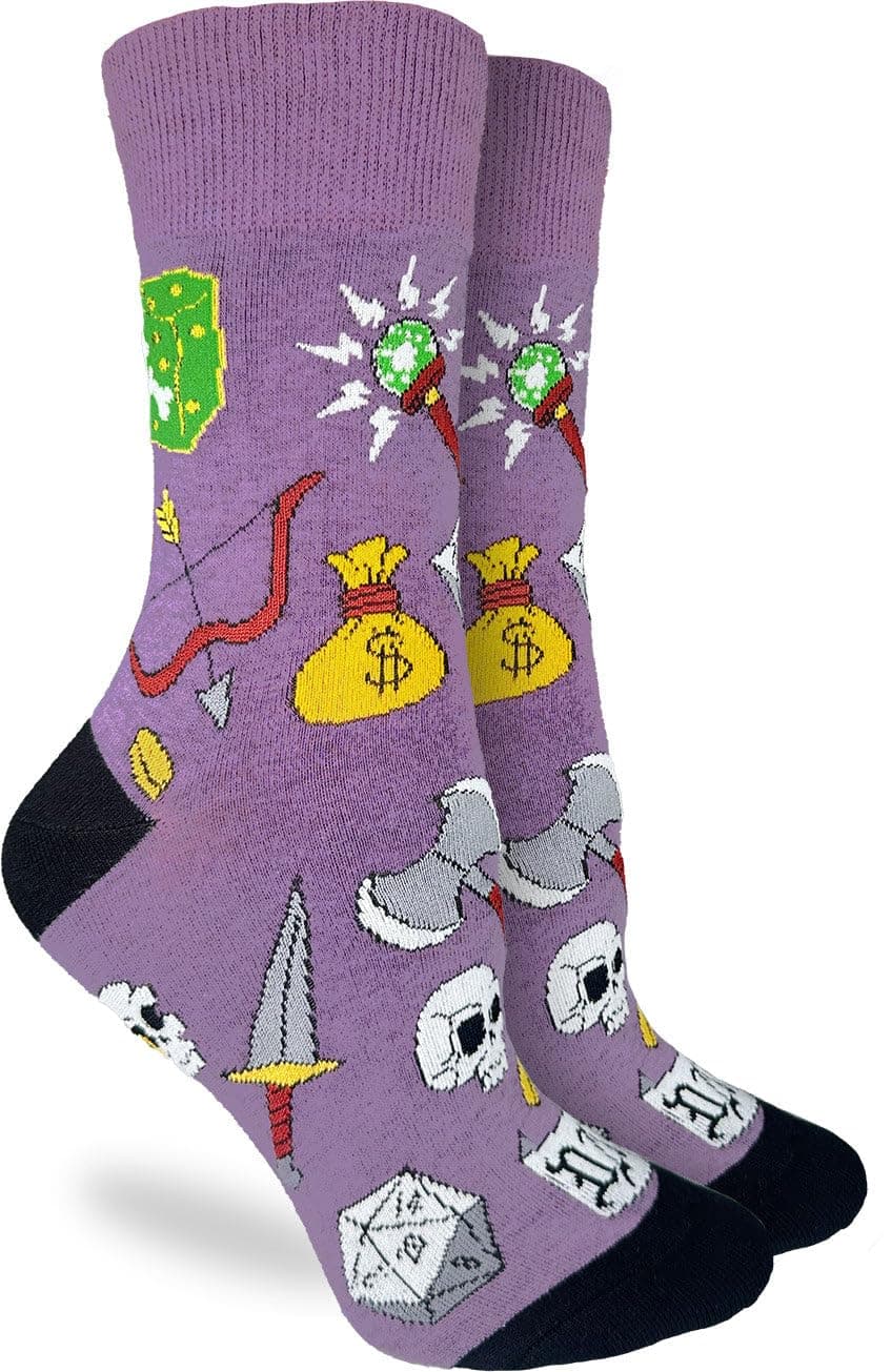 Good Luck Sock Women's Floral Dinosaurs Socks, Shoe Size 5-9 — view 131