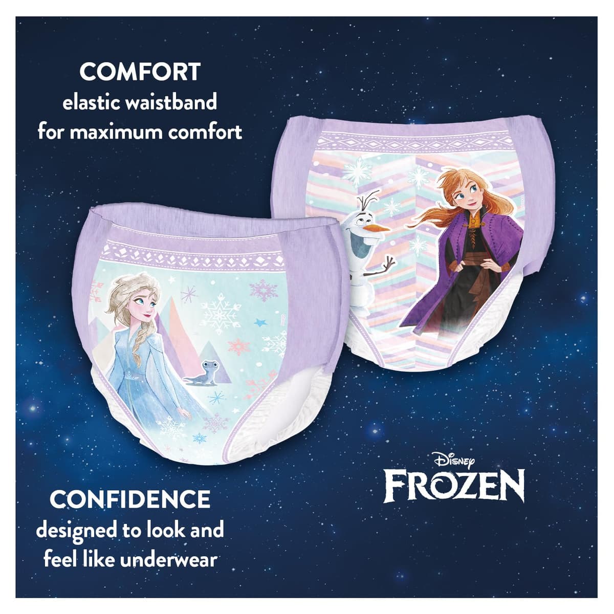 HUGGIES DryNites Pyjama Pants, Girl's 4-7 Years (17-30KG), 30 x Bedwetting Pants, Up to 100% Leak Free Nights — view 4