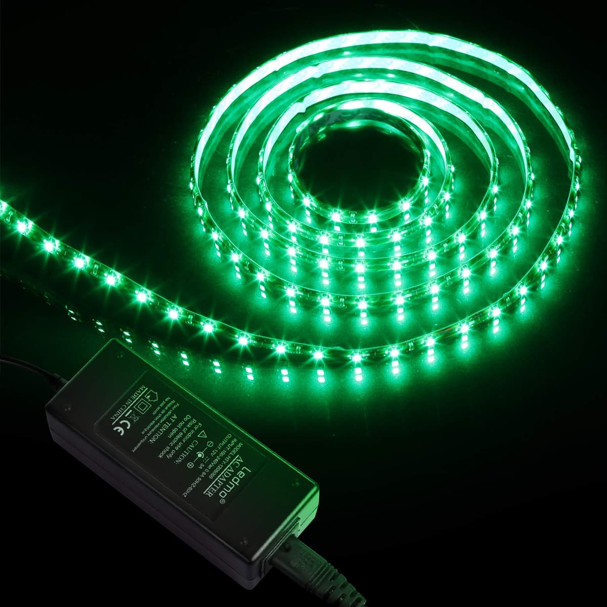 LEDMO Transformador 12V 5A/6A Adaptador de Corriente 60W/70W Fuente de Alimentación Transformador Voltaje de Entrada CA 100-240V a CC 12V — view 6