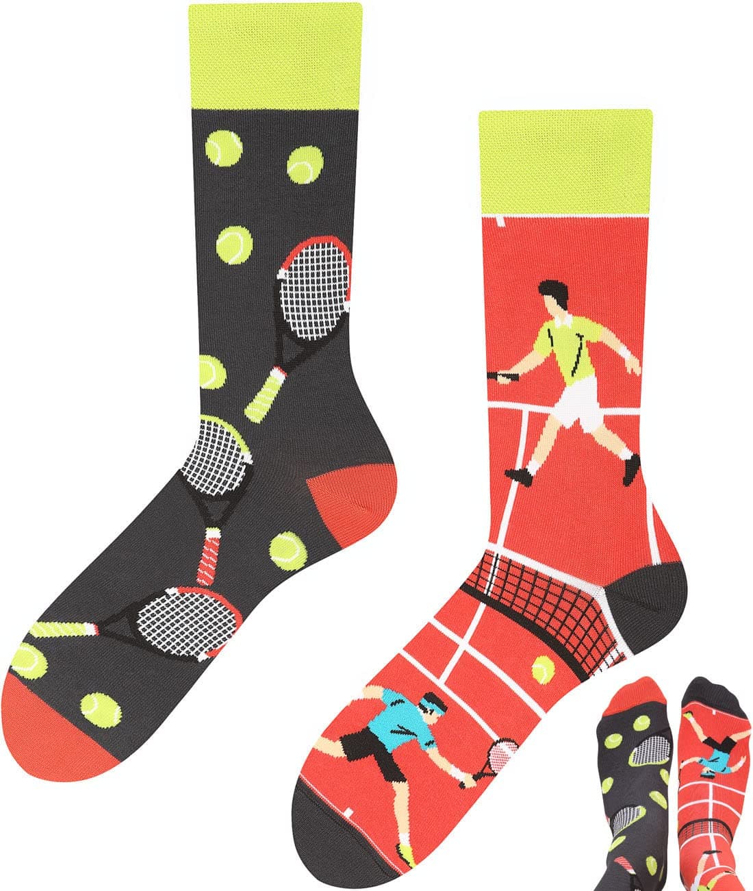 Todo Calcetines Divertidos Hombre y Mujer, Calcetines Fantasia con Motivo, de Colores — view 31