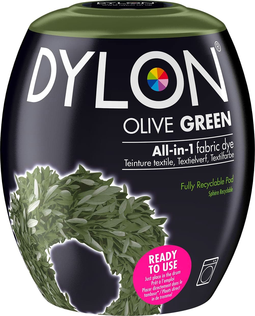 Dylon Washing Machine Fabric Dye Pod Intense Black, 350g, Packaging May Vary — view 15