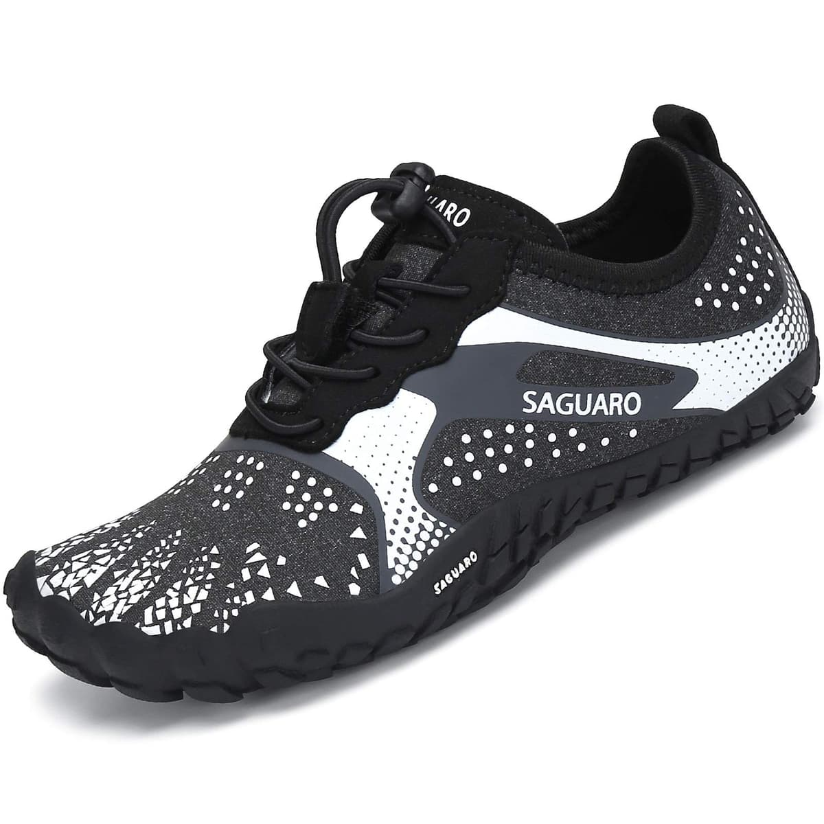 SAGUARO Niños Calzado Descalzos Zapatillas de Trail Niñas Transpirables Minimalistas Zapatillas de Deporte, 24-36 EU