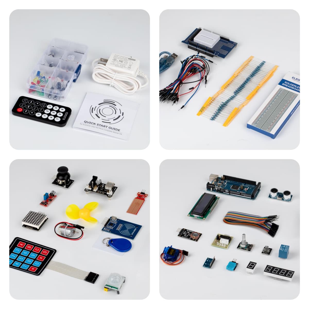 ELEGOO Mega R3 Project The Most Complete Ultimate Starter Kit Barebone PCs Compatible with Arduino IDE with Tutorial — view 3