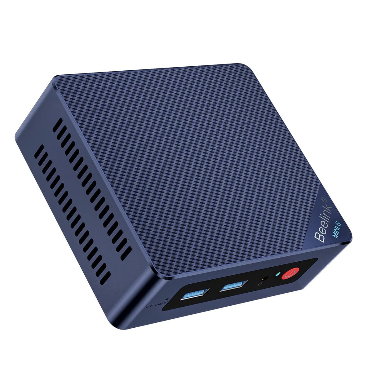 Beelink Mini PC 13th Gen Intel Alder Lake-N150 (up to 3.6GHz) MINI S13 Mini PC Windows 11 Home, 12GB LPDDR5 500GB SSD Business Mini Desktop PC, 4K Dual Display, HDMI/WiFi 6/BT5.2/RJ45 2.5G