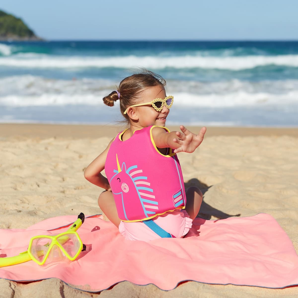 OSHYLE Chaleco de Natación de Neopreno de la Marca Premium para Niños - Flotador para el Aprendizaje de la Natación Ideal para Niños — view 4