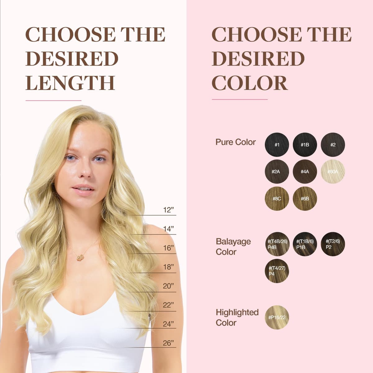 GOO GOO Clip in Hair Extensions Human Hair, 18inch 150g 9Pcs, #2 Dark Brown, Hair extensions for women, Human Hair Extensions Clip in — view 290