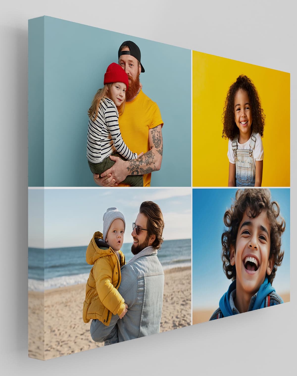 Star Online Personalised Canvas Photo Prints Pictures Birthday Frames Gifts For Mum,Dad Custom & Wall Art Holiday Memory (20x25cm (8x10in)) — view 10