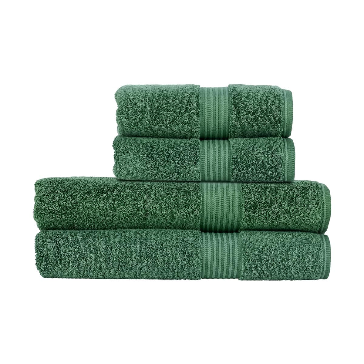 Christy Supreme Hygro 2 Hand Towels Set | Mineral Blue | 100% Luxury Supima Cotton | Ultra Soft | Super Absorbent | 650GSM | Plush and Long Lasting — view 24