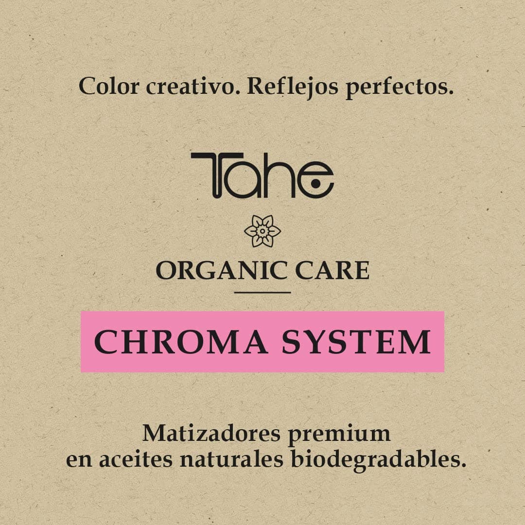 Tahe Organic Care Tinte Orgánico Permanente para el cabello de larga duración Sin Amoniaco, 100 ml, Tono 6.1 Rubio Oscuro Ceniza — view 12