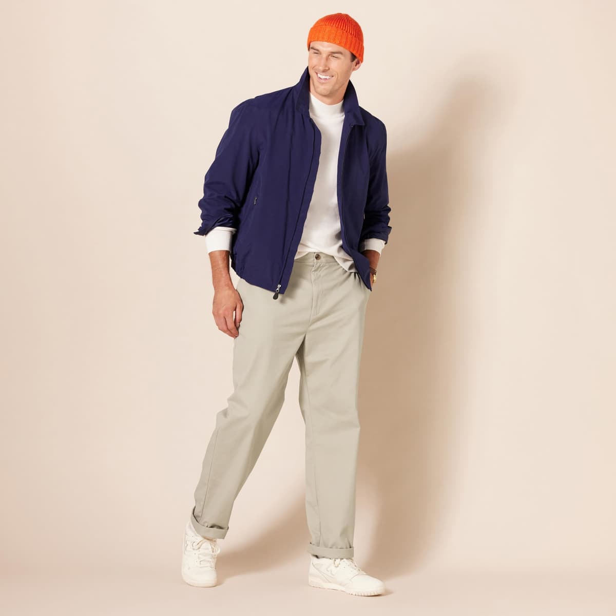 Amazon Essentials Men's Classic-Fit Wrinkle-Resistant Flat-Front Chino Trousers (Available in Big and Tall) — view 7