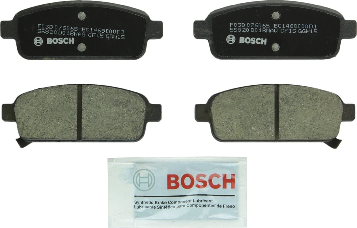 Bosch BC914 QuietCast Premium Ceramic Disc Brake Pad Set For: Acura ILX; Honda Accord, Civic, CR-V, Element, Fit, Front — view 159
