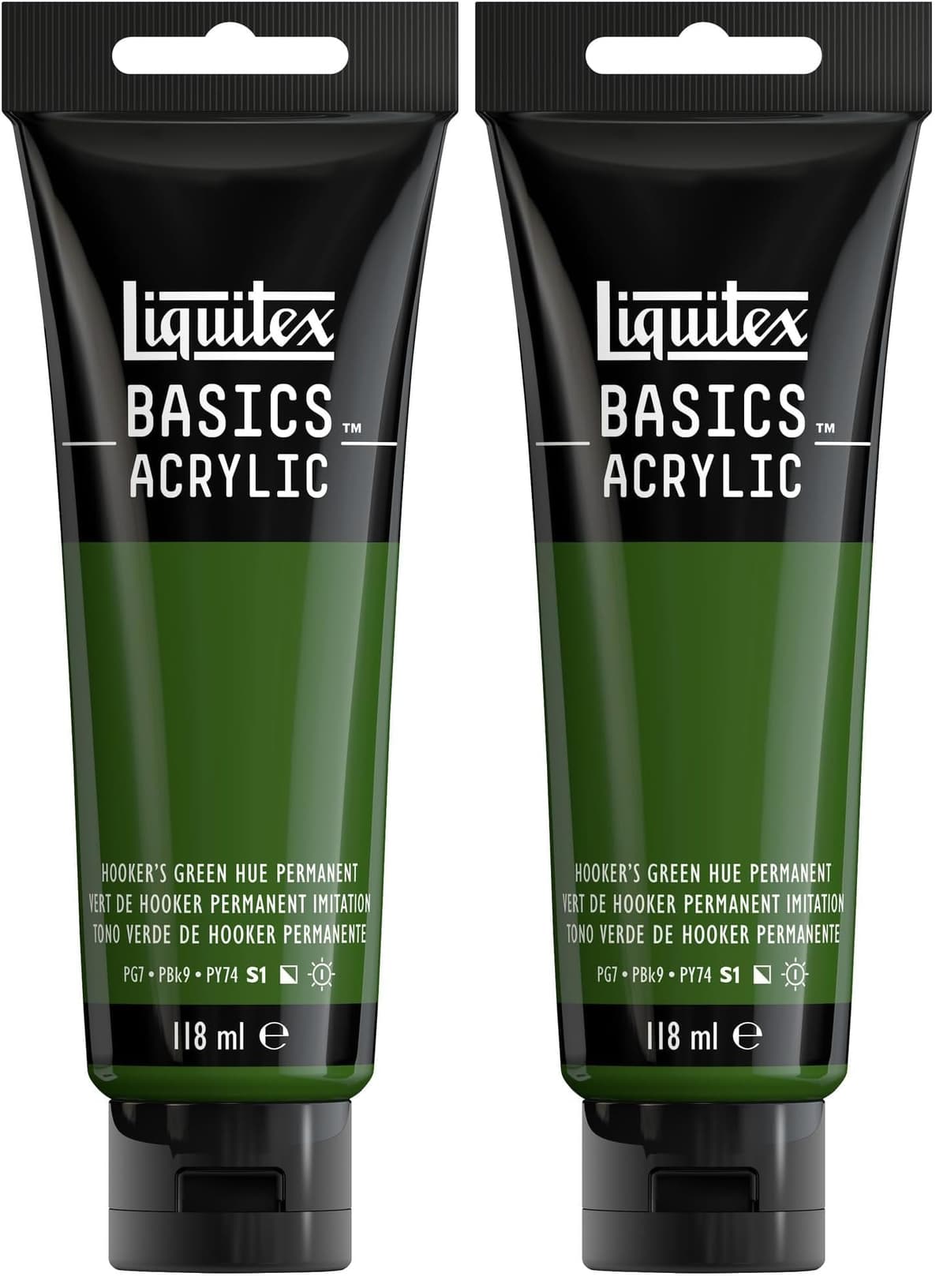 LIQUITEX Basics Acrylic Paint, Mars Black, 118 ml Tube — view 20