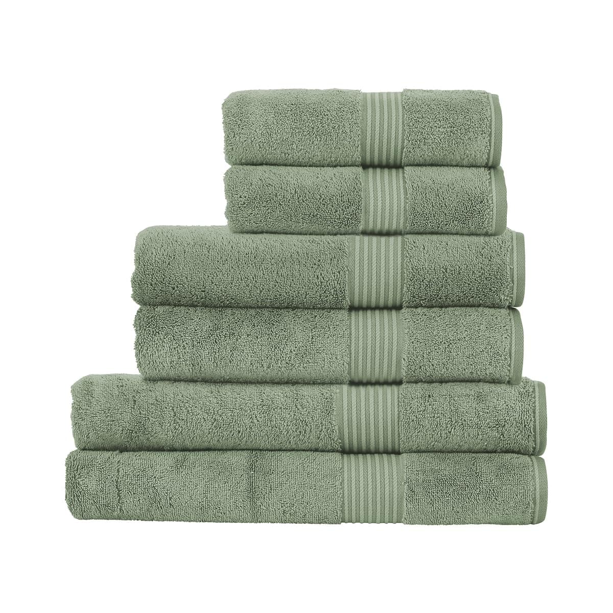 Christy Supreme Hygro 2 Hand Towels Set | Mineral Blue | 100% Luxury Supima Cotton | Ultra Soft | Super Absorbent | 650GSM | Plush and Long Lasting — view 74
