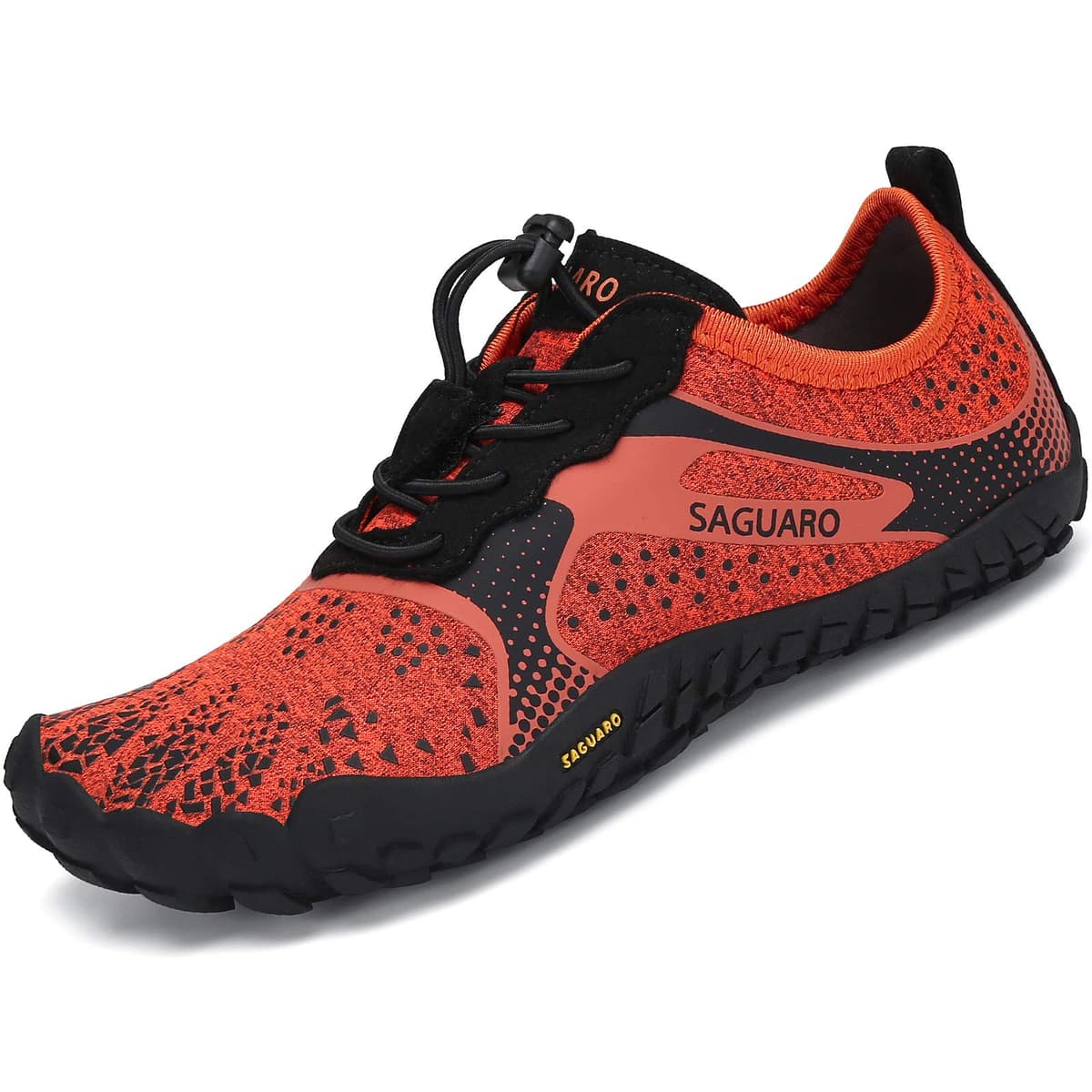 SAGUARO Niños Calzado Descalzos Zapatillas de Trail Niñas Transpirables Minimalistas Zapatillas de Deporte, 24-36 EU — view 12