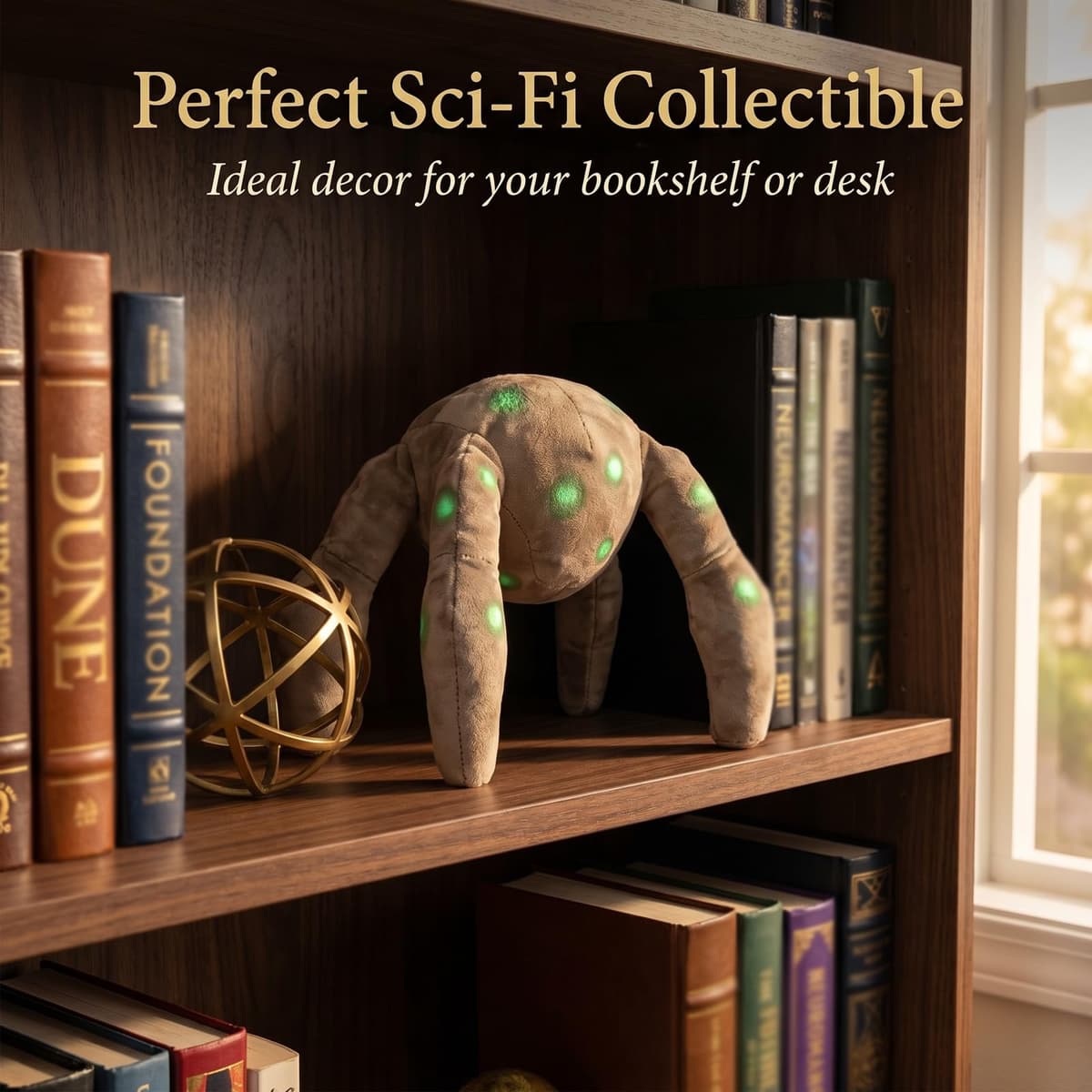 Project Hail Mary Rocky Plush, Alien Toy Companion for Emotional Support and Desk Decoration, Collectible Stuffed Plush for Gift Giving and Car Mirror Accessory — view 5