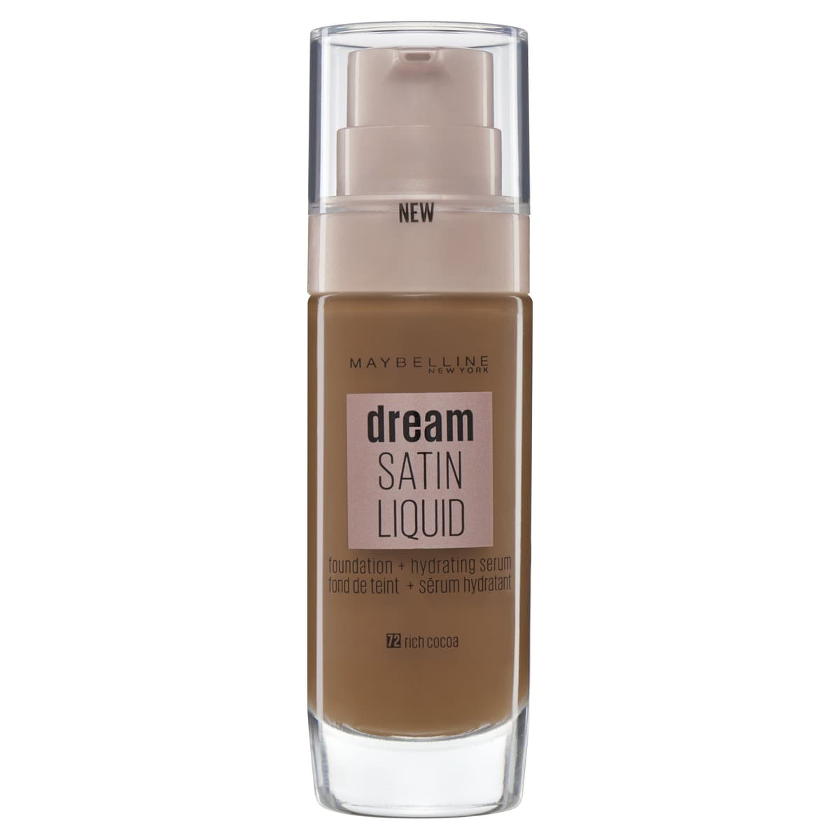 Maybelline Foundation, Dream Radiant Liquid Hydrating Foundation with Hyaluronic Acid and Collagen - Lightweight, Medium Coverage Up to 12 Hour Hydration, 30 Sand — view 30