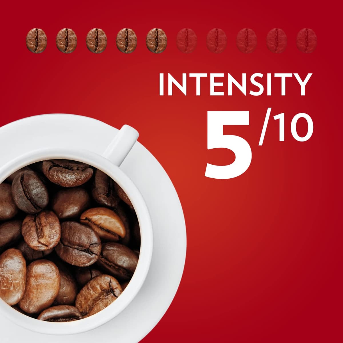 Lavazza, Qualità Rossa, Coffee Beans, Arabica and Robusta, Intensity 5/10, Medium Roasting, 1 Kg — view 6