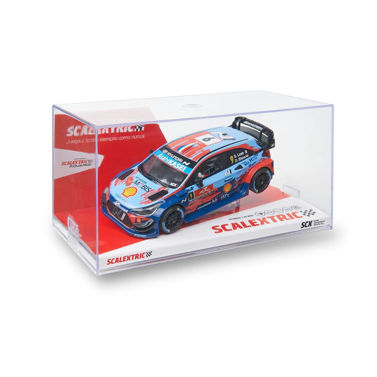 SCALEXTRIC - Coche de Carreras Original - Coche Slot Escala 1:32 (Hyundai i-20 WRC - Loeb Türkiye) — view 3