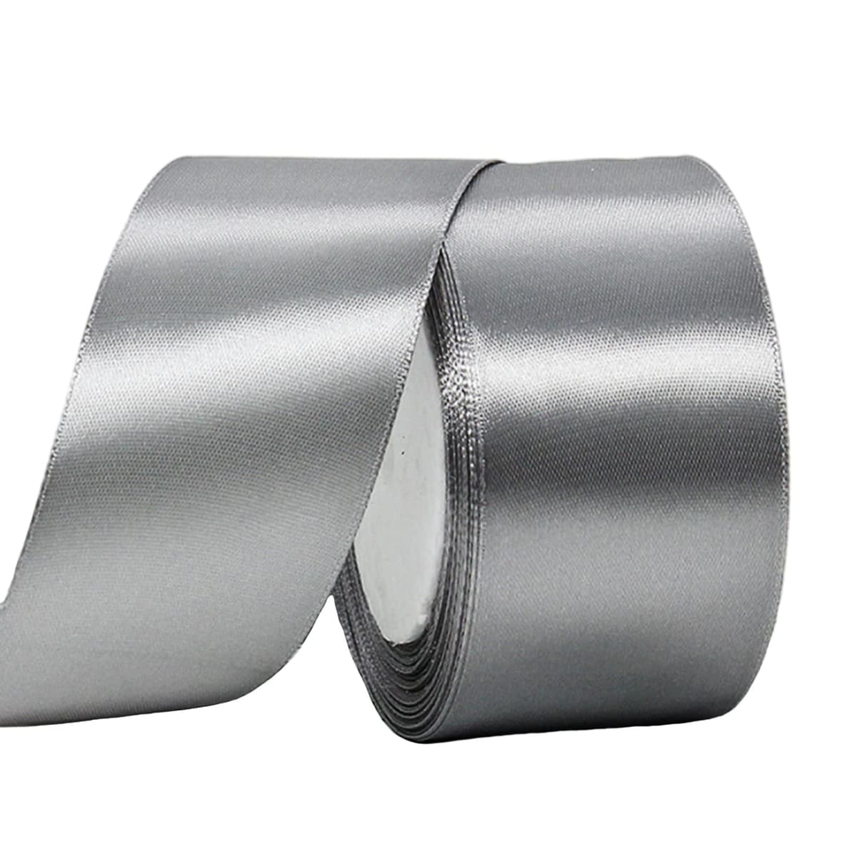40mm Wide White Ribbon Thick Wedding Car Ribbon 22m, 1.5 inch Thick White Satin Ribbon for Gift Wrapping Wedding Car Christmas Birthday Cake Hair Bow Florist Bouquet Crafts Decorations — view 20