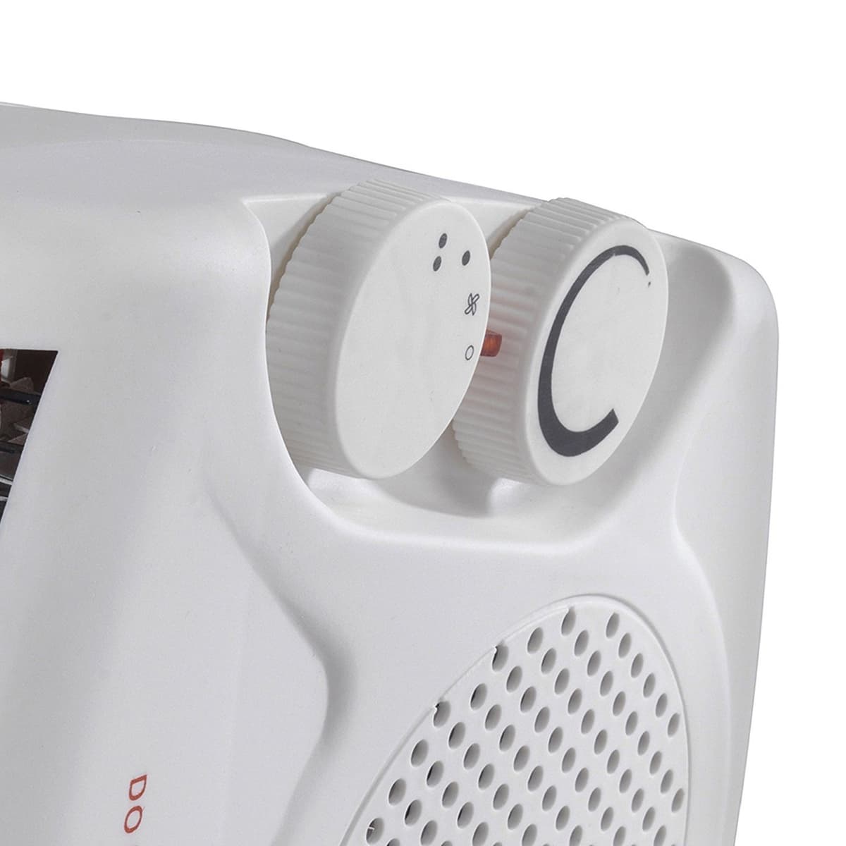 Warmlite Thermo Fan Heater with 2 Heat Settings and Overheat Protection, 2000W, White, WL44001 — view 3