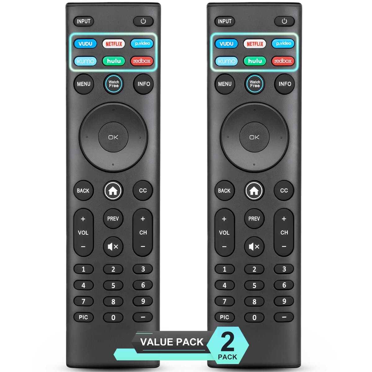 Universal-TV-Remote-Control for Samsung/Roku/LG/Hisense/Sony/TCL/Philips Smart TV,Replacement for Tvs/Media Streaming Players/Sound Bar Audio/Boxes/DVD/Blu-ray Players and More — view 16