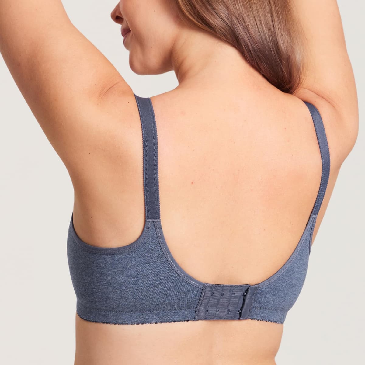 Gratlin Women's Nursing Bras Cotton Plus Size Maternity Wireless Comfort Breastfeeding Bra — view 2