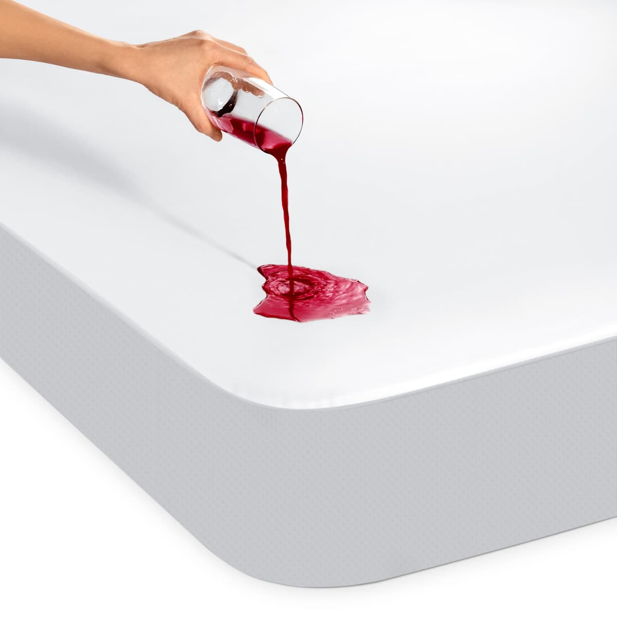 Dreamzie - Cubre Colchon 150x190 cm - Impermeable y Resistente - Protector Colchon 150x190 cm - Protección Óptima y Transpirable