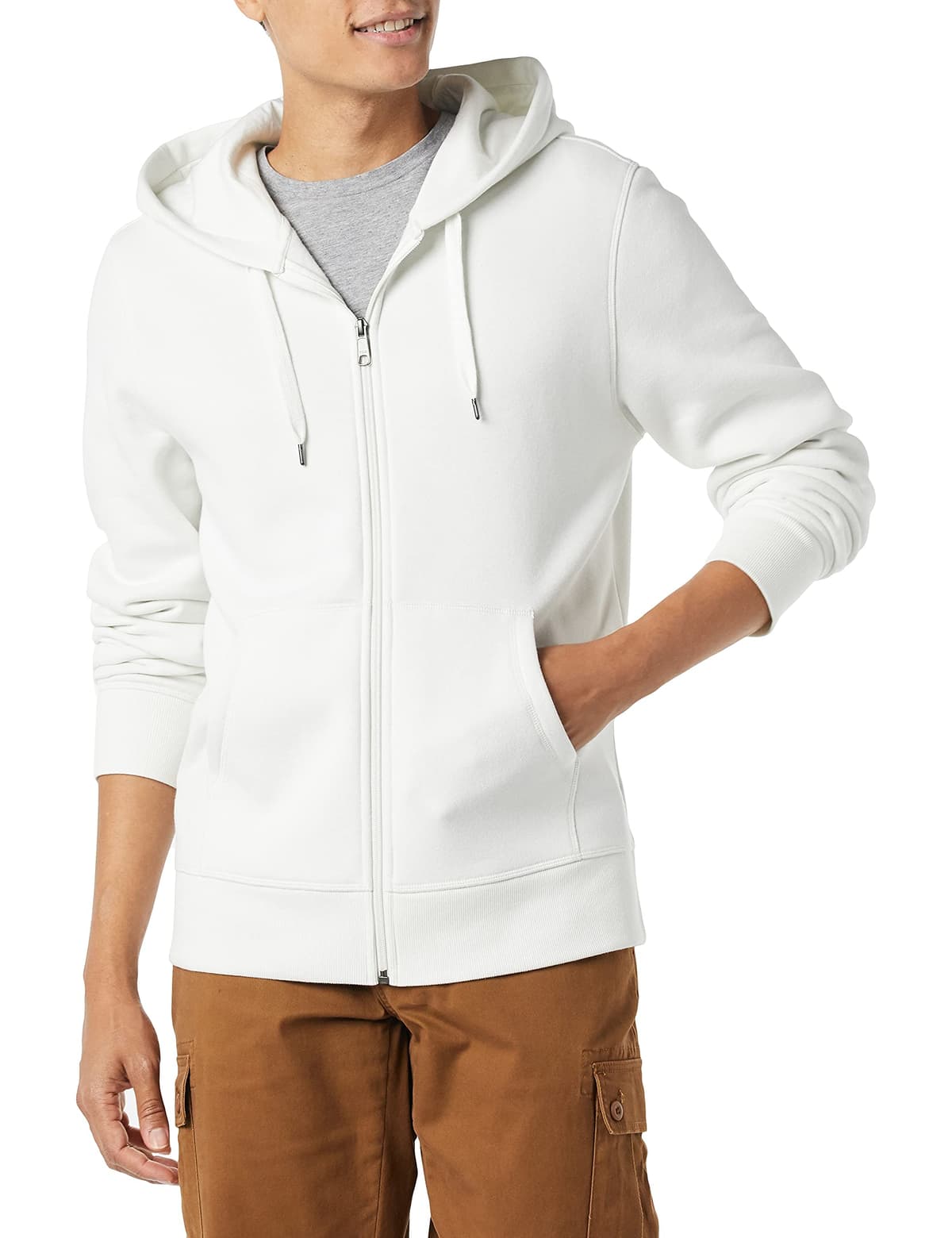 Amazon Essentials Chaqueta de Felpa con Cremallera Completa (Disponible en Tallas Grandes y Largos Especiales) Hombre — view 29