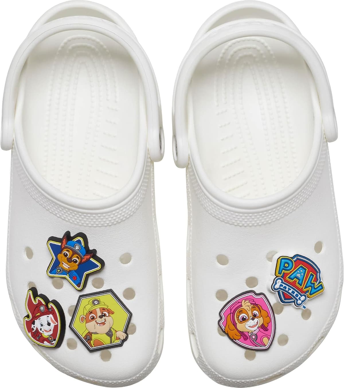 Crocs Boys' Classic Graphic Monster Print Clogs 5-Pack Paw Patrol — view 2
