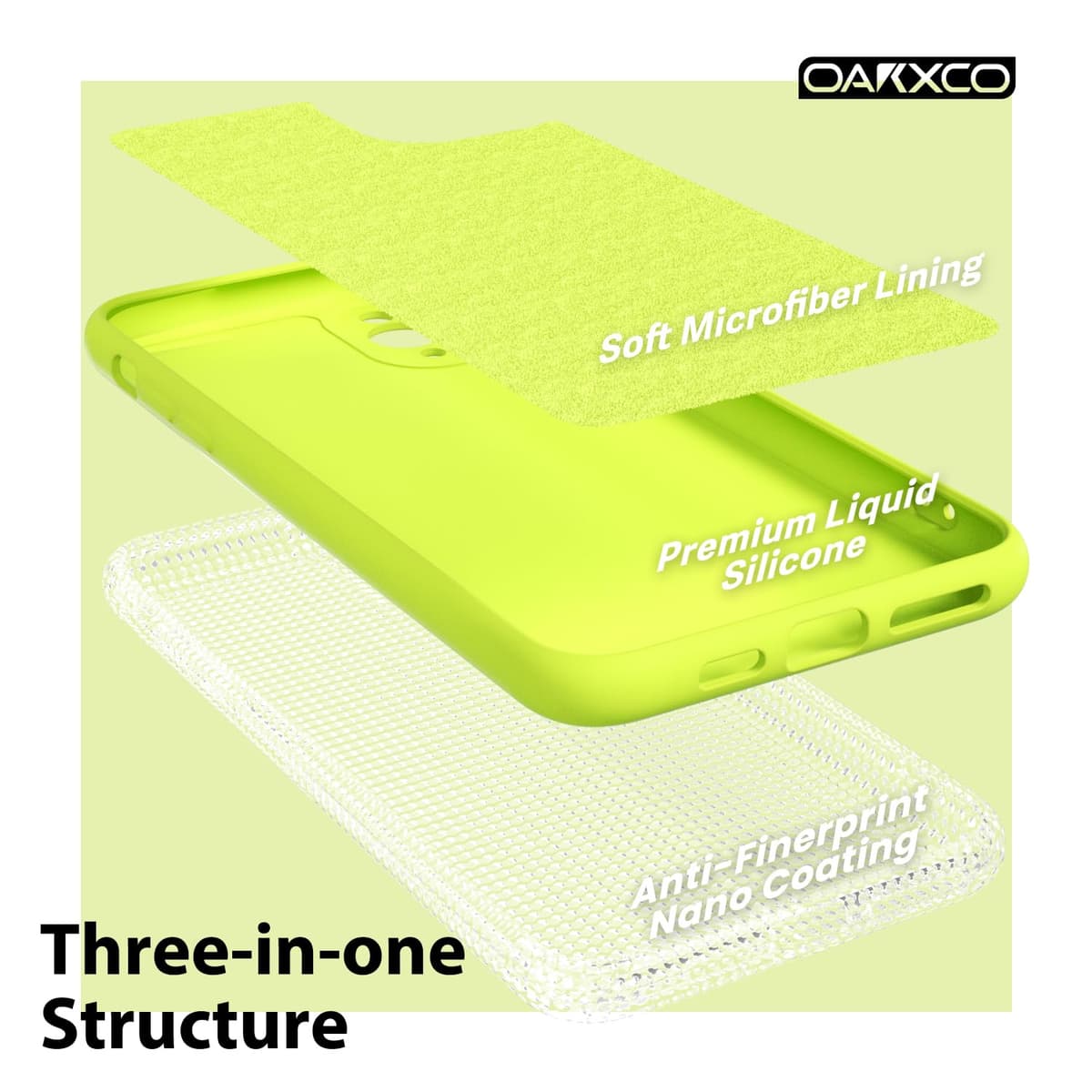 oakxco for iPhone 17 Pro Max Phone Case Liquid Silicone, Cute Thin Slim Grip Soft Rubber Gel for Women Men, Smooth Matte TPU Plain Solid Color Girly Simple Case with Camera Cover, Light Pink — view 1541