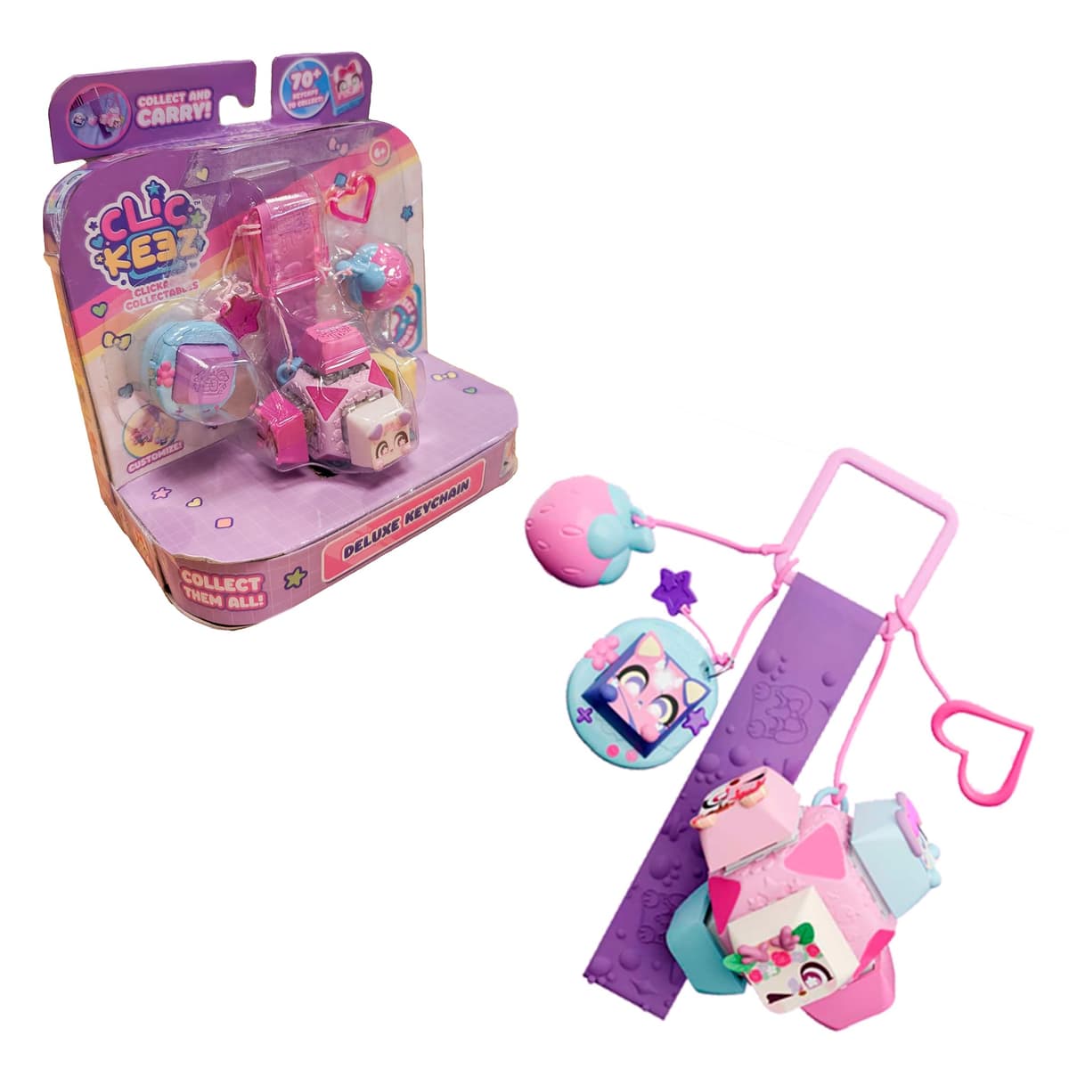 Bizak Clickeez Multi Pack 5 Serie 2, Pack 5 Teclas coleccionables con Llavero, más de 70 Modelos nuevos, Conecta e intercambia,a Partir de 6 años (64554110) — view 8