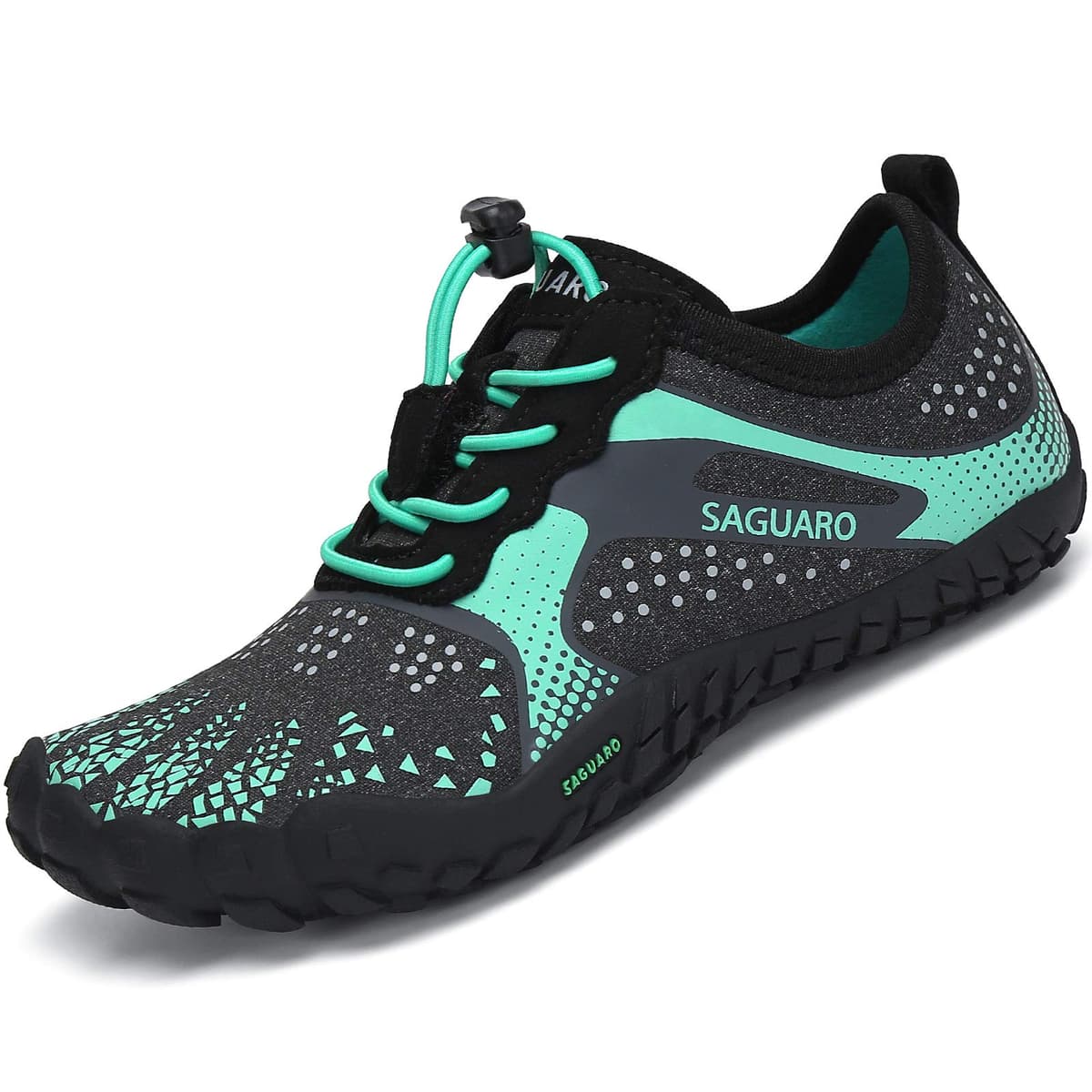 SAGUARO Niños Calzado Descalzos Zapatillas de Trail Niñas Transpirables Minimalistas Zapatillas de Deporte, 24-36 EU